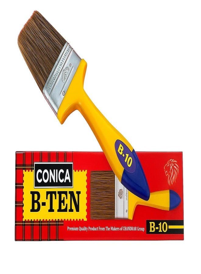 Conica Wall Paint Brush | Professional-Grade Mixed Synthetic Bristles for Smooth & Even Finish | Ideal Painting Brushes for DIY & Professional Use (1, 5 INCH) - Image 1
